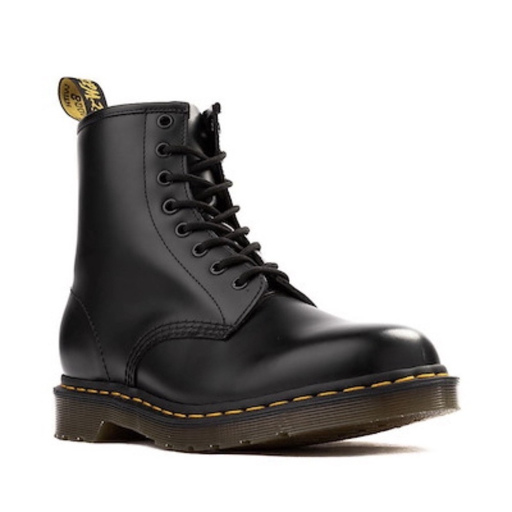 Dr. Martens Original 1460 Nappa Smooth Leather Women's Boots Black Sz US 7 EU 38
